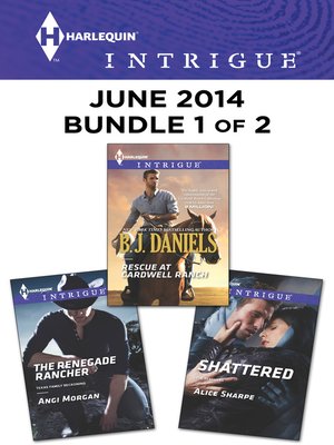cover image of Harlequin Intrigue June 2014 - Bundle 1 of 2